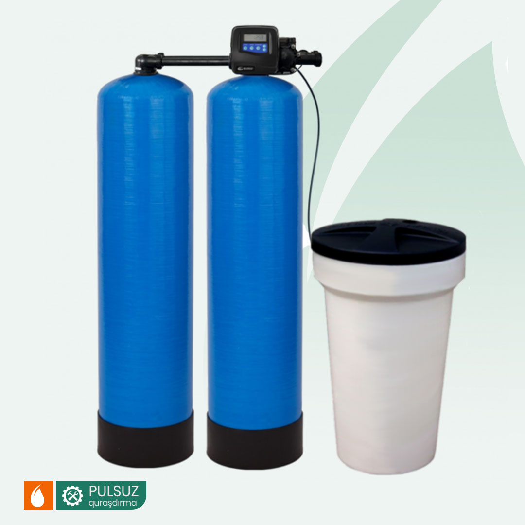 Su yumşaltma sistemləri 1-100 ton/gün