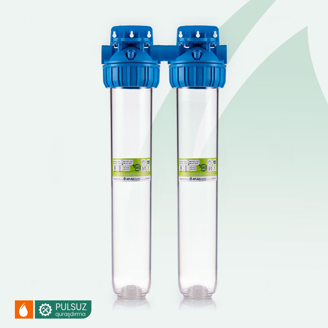 Atlas mexaniki iki filtr 20 inch